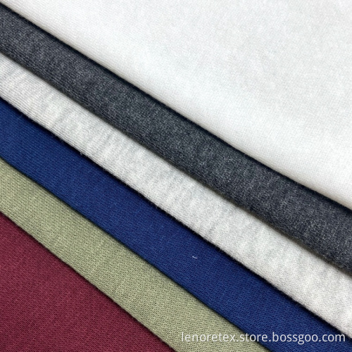TC Brushed Knit DTY French Terry Fleece Fabric